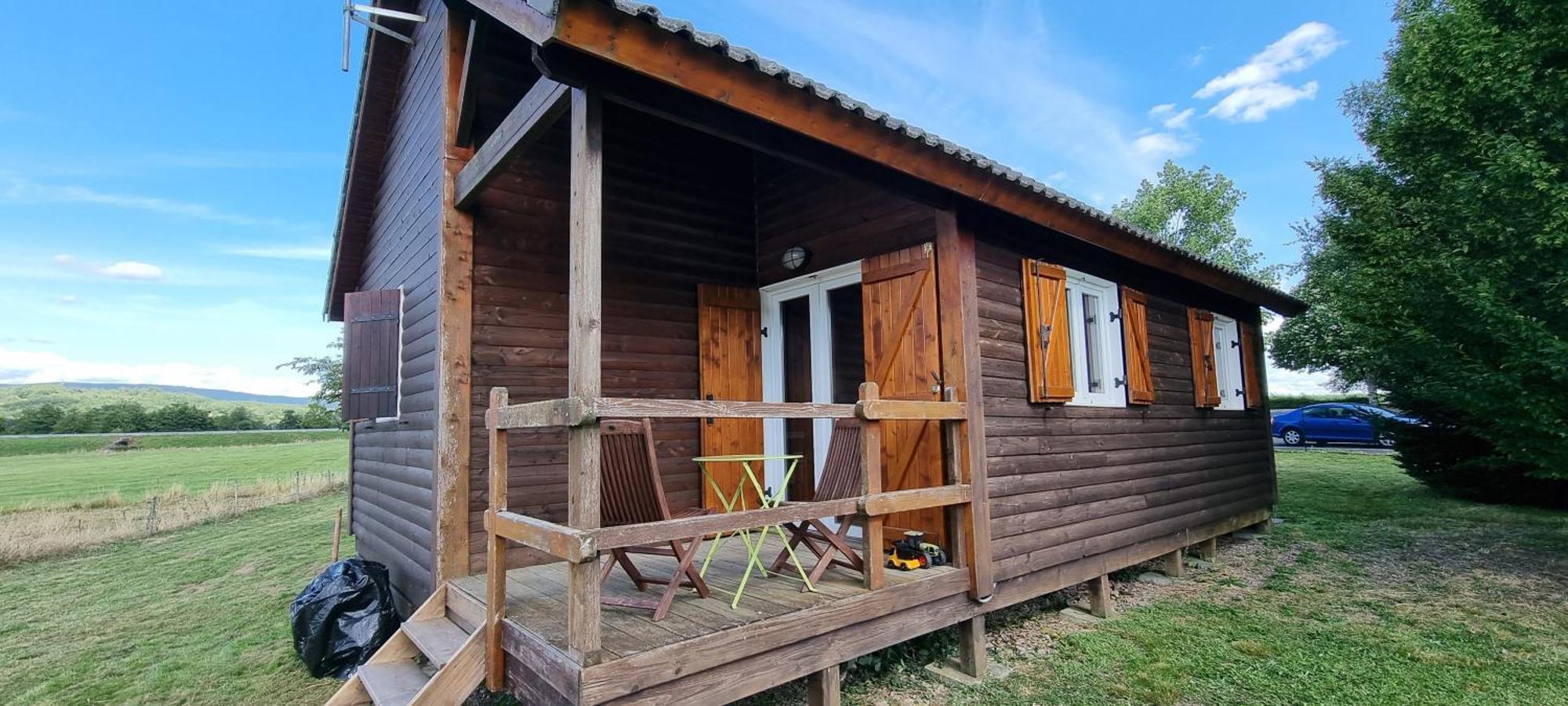 Chalets Etang Sur Arroux Eksteriør bilde