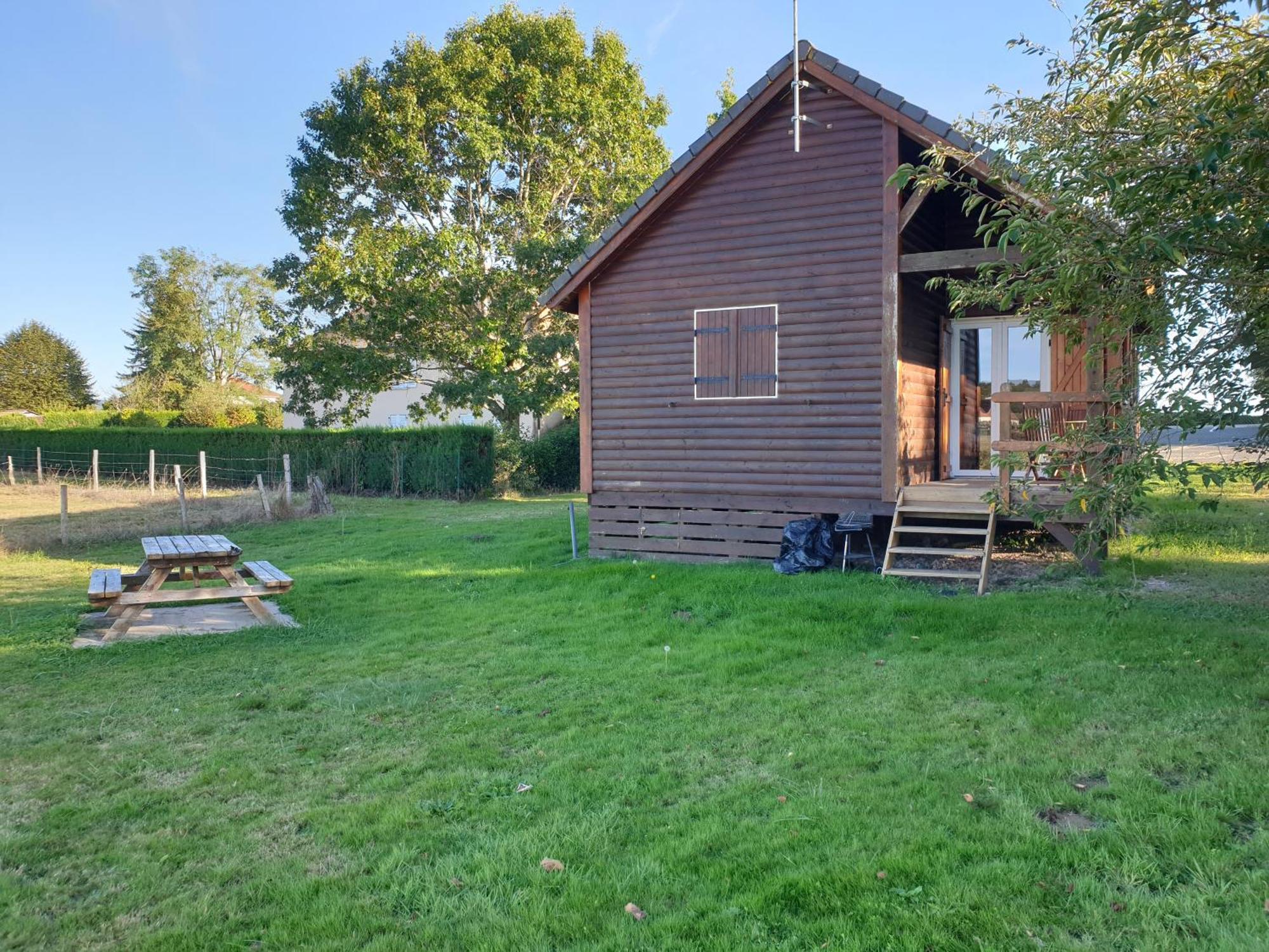 Chalets Etang Sur Arroux Eksteriør bilde